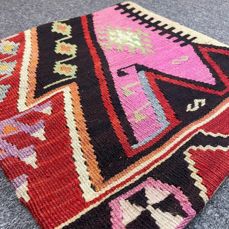Turkish Kilim Pillow 16x16
