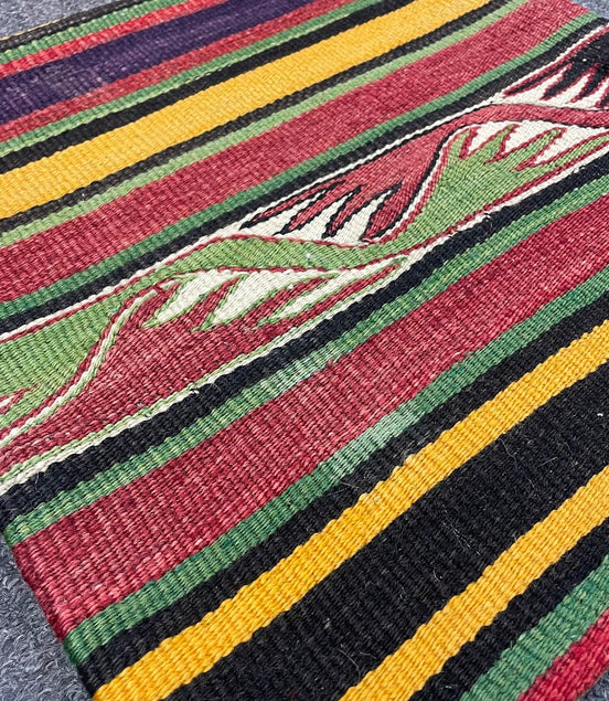 Turkish Kilim Pillow 16x16