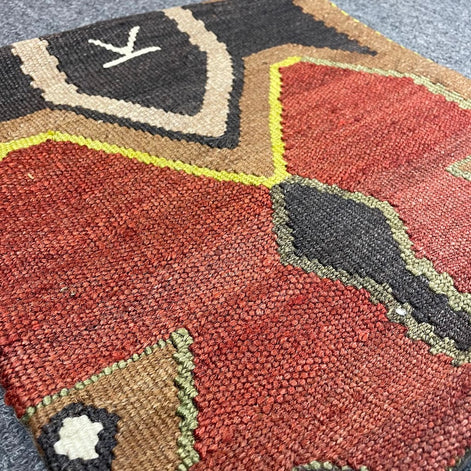 Turkish Kilim Pillow 16x16