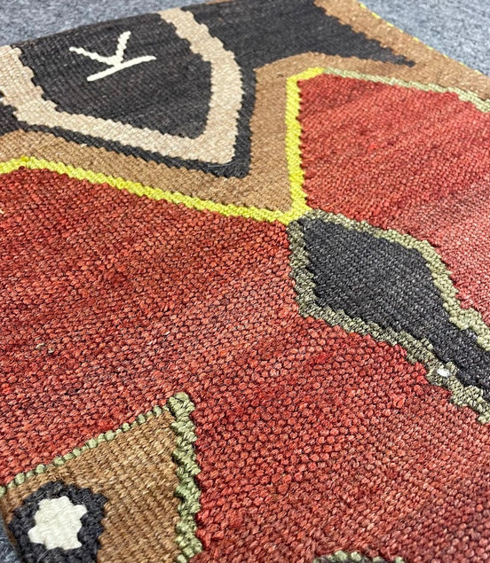 Turkish Kilim Pillow 16x16