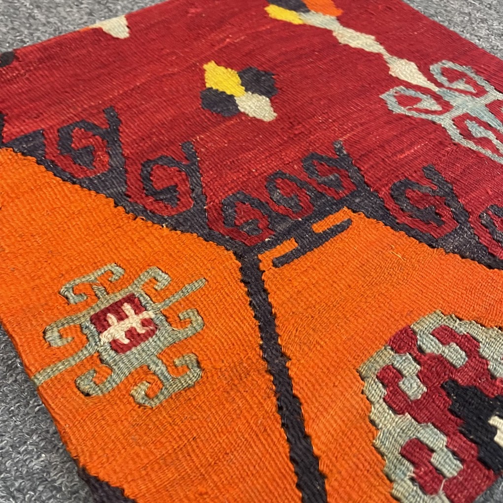 Turkish Kilim Pillow 16x16