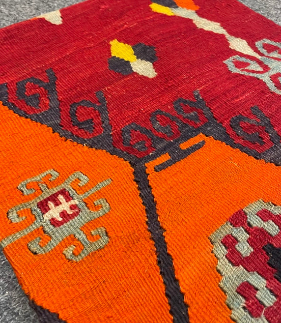 Turkish Kilim Pillow 16x16