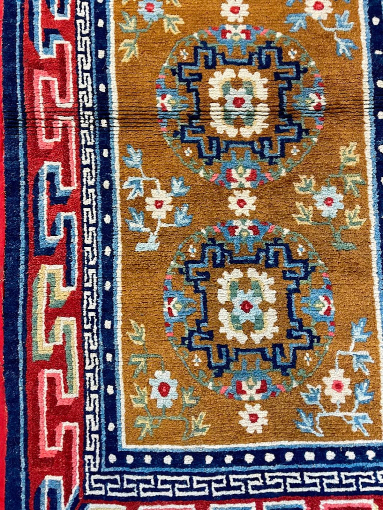 Antique Tibetan 2'9 x 4'10