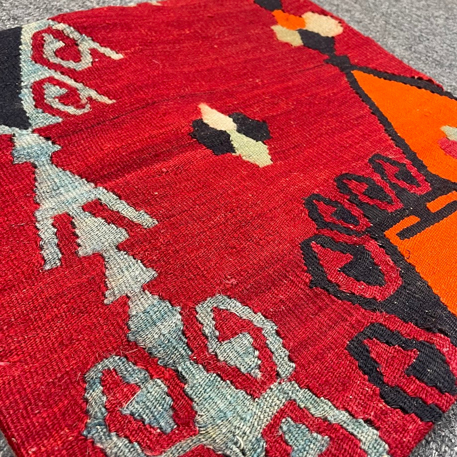 Turkish Kilim Pillow 16x16