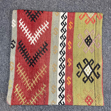 Turkish Cilim Pillow 16x16