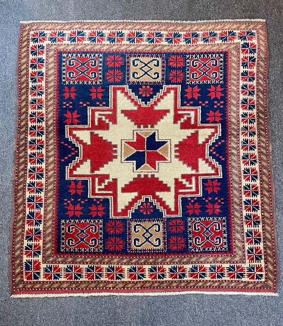 Antique Kazak 3'4 x 3'6