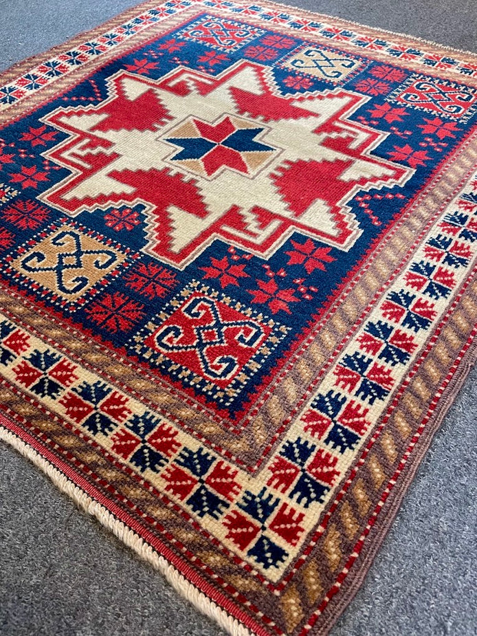 Antique Kazak 3'4 x 3'6