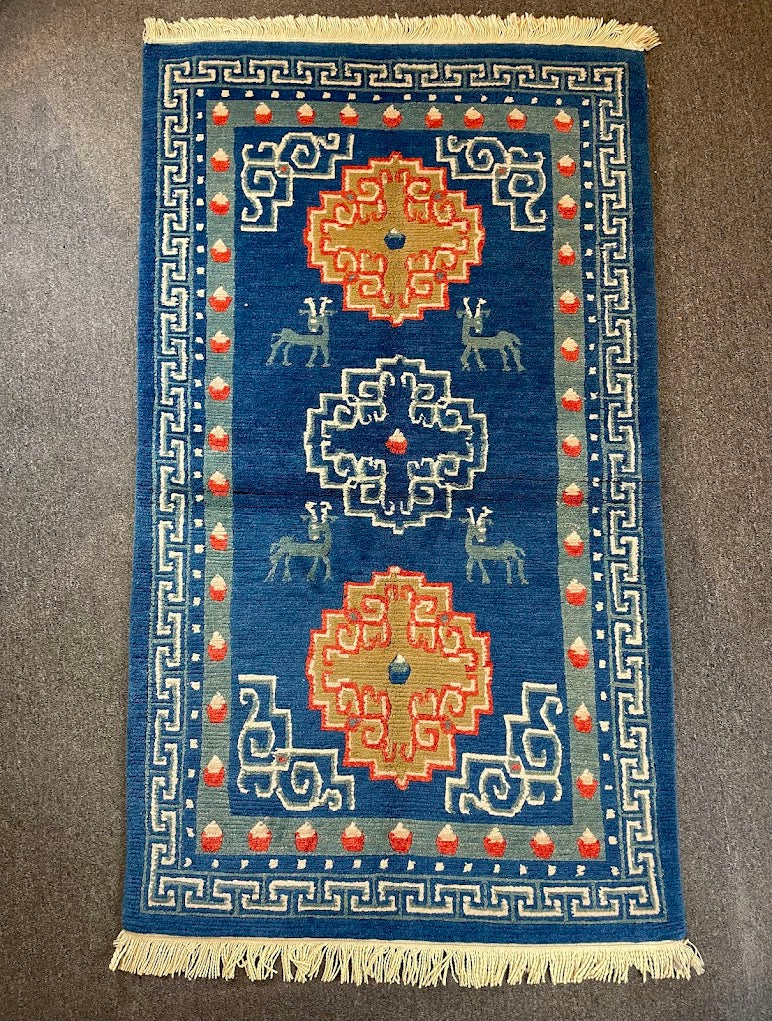 Tibetan Double Dorjee 3'1 x 4'5