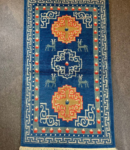 Tibetan Double Dorjee 3'1 x 4'5
