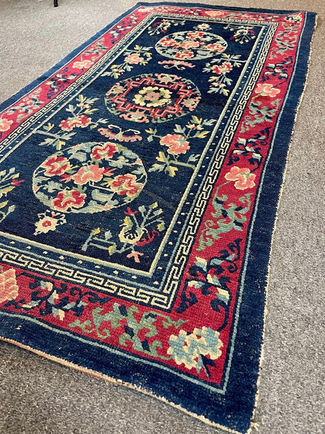 Antique Tibetan 2'3 x 4'5