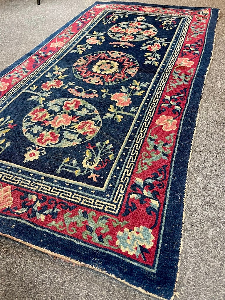 Antique Tibetan 2'3 x 4'5