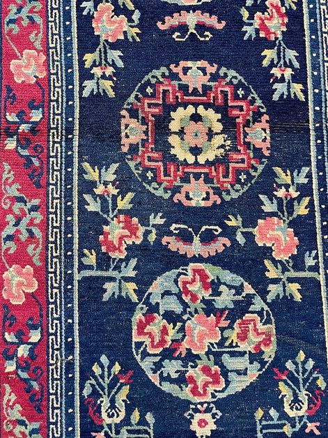 Antique Tibetan 2'3 x 4'5