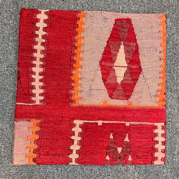Turkish Kilim Pillow 16x16