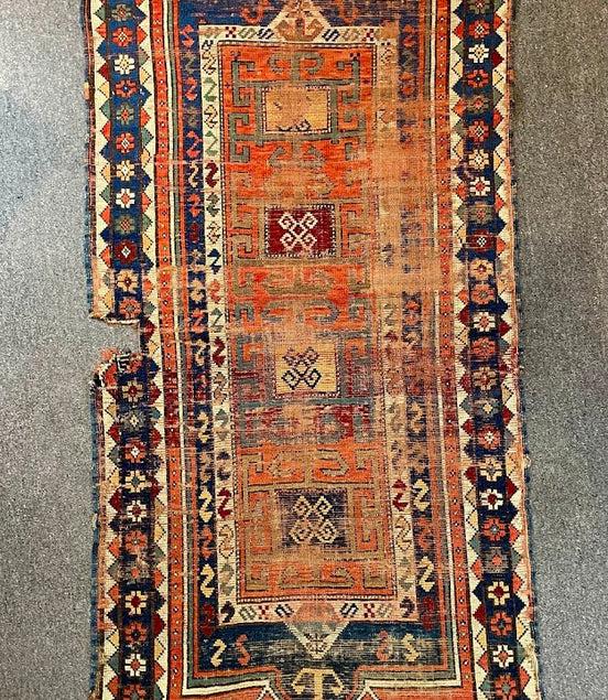 Antique Caucasian Shirvan 2'9 x 6'0