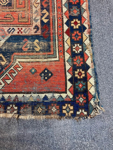 Antique Caucasian Shirvan 2'9 x 6'0
