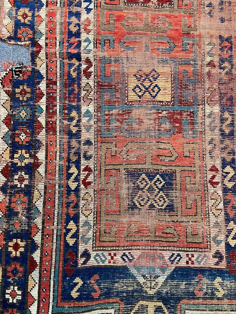 Antique Caucasian Shirvan 2'9 x 6'0