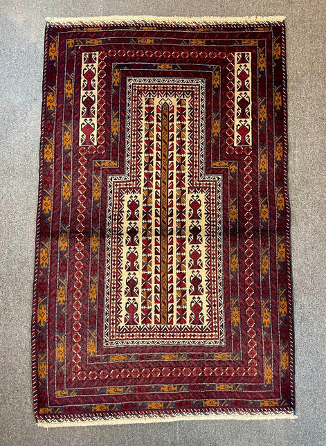 Baluch Prayer Rug 3'1 x 4'10