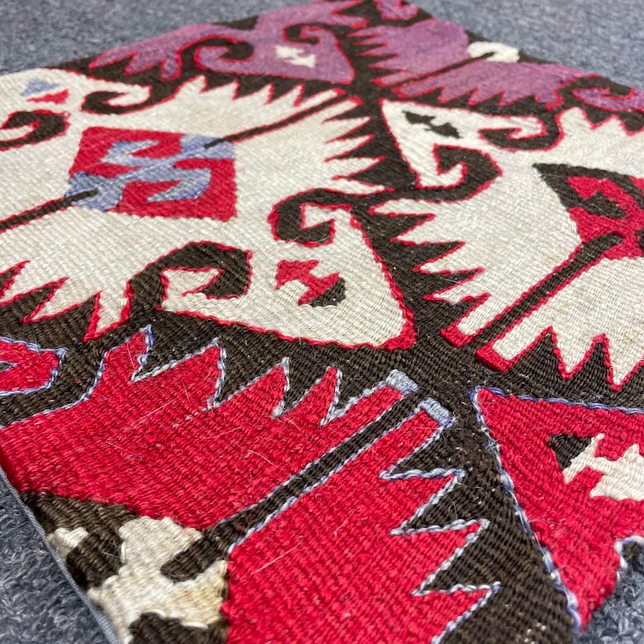 Turkish Kilim Pillow 16x16