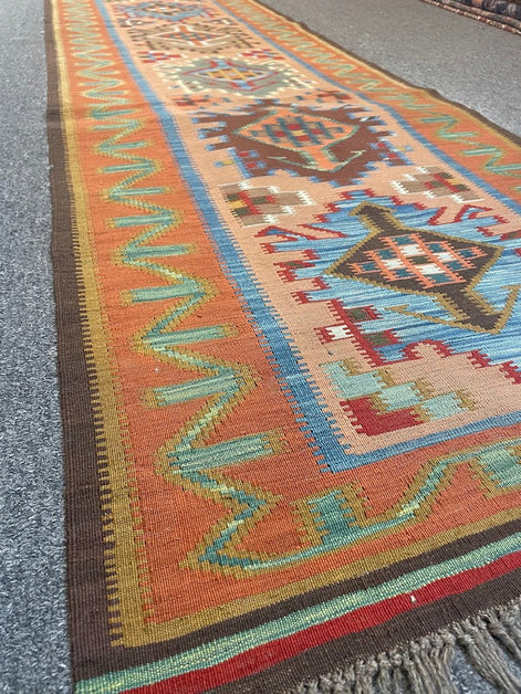 Uzbek Kilim 2'4 x 10'9
