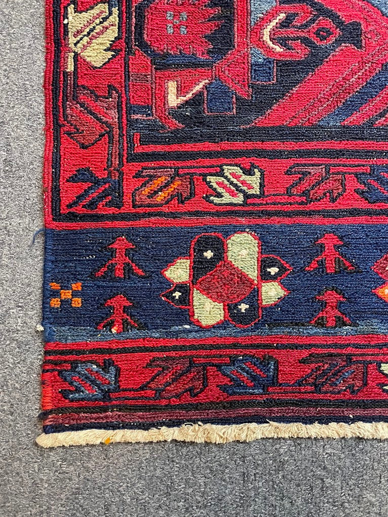 Caucasian Sumak 3'4 x 12'10