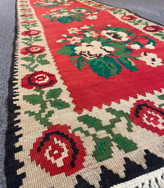 Basarabian Kilim 2'3 x 11'3