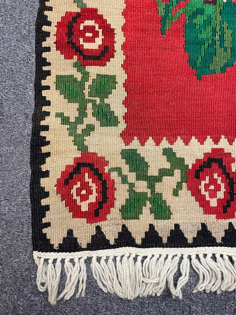 Basarabian Kilim 2'3 x 11'3