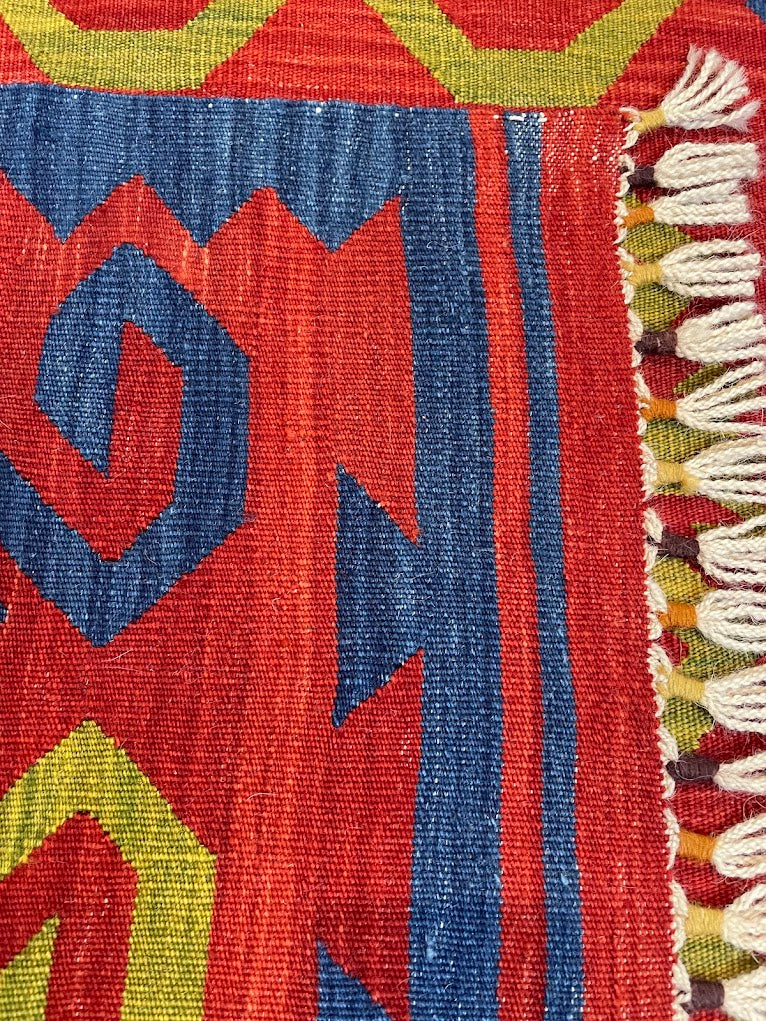 Turkish Nuzumlu Kilim 3'1 x 10'6