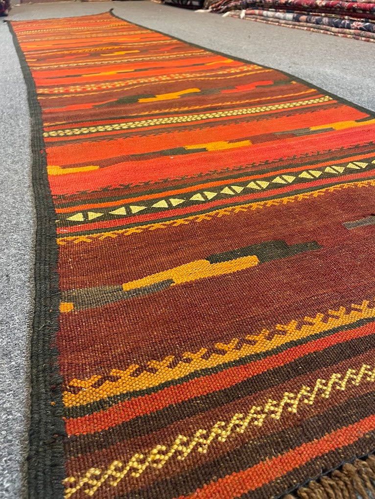 Afghan Cicim 2'4 x 10'7