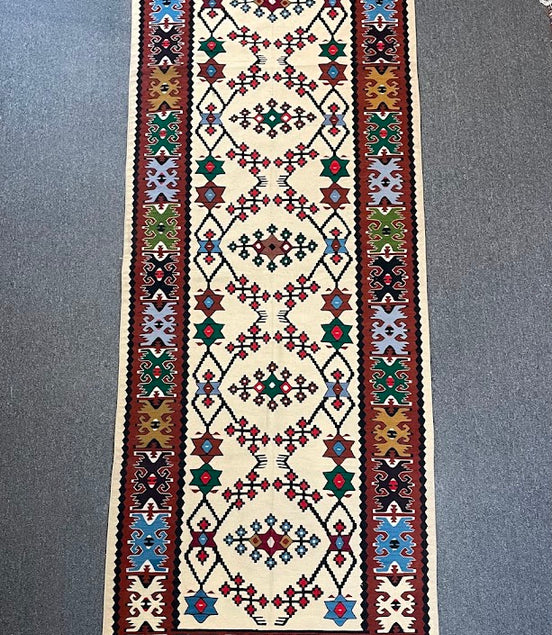 Bulgarian Kilim 3'4 x 9'10