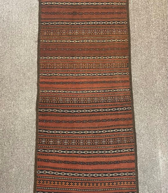 Afghan Cicim 2'7 x 7'10