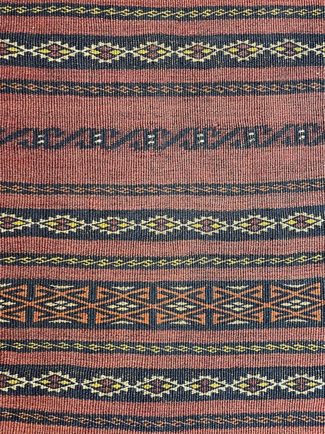 Afghan Cicim 2'7 x 7'10