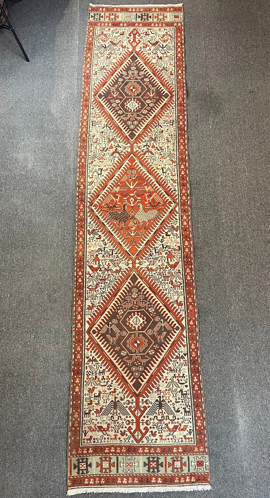 Iranian Shasavan Runner 2'3 x 10'0