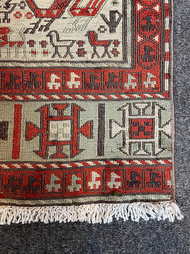 Iranian Shasavan Runner 2'3 x 10'0