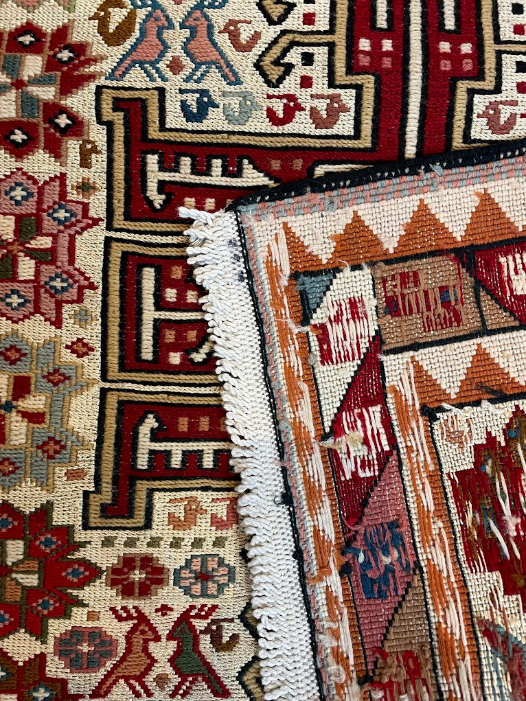 Iranian Shasavan Sumak 2'8 x 9'7