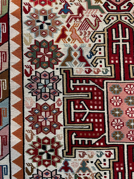 Iranian Shasavan Sumak 2'8 x 9'7