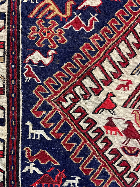 Iranian Shasavan Runner 3'4 x 9'4