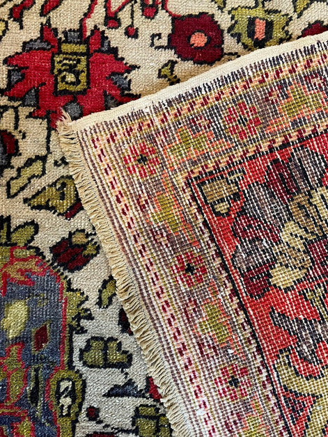 Antique Turkish Gurumbuz 4'10 x 7'7