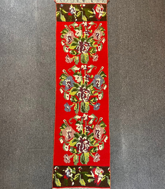 Floral Basarabian Mini Runner 1'10 x 6'4