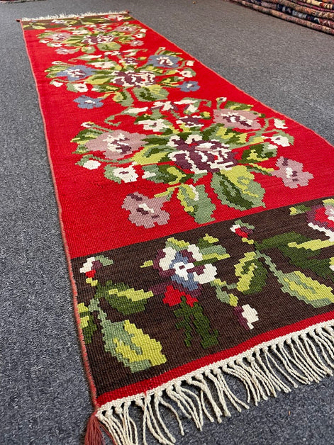 Floral Basarabian Mini Runner 1'10 x 6'4