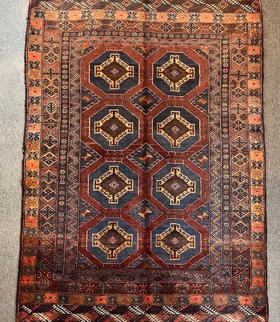 Afghan Baluch 4'1 x 5'8