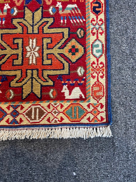 Iranian Animal Sumak 1'0 x 3'4