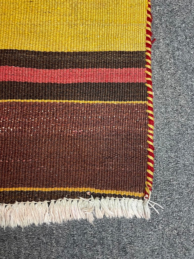 Lori Baktiyari Kilim/Sumak Combo Mini Runner 1'10 x 6'0