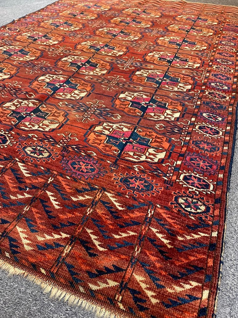 Antique Turkmen Tekke Bukhara 3'7 x 5'7