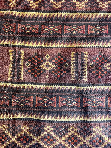 Afghan Qalainou Cicim 1'5 x 5'3