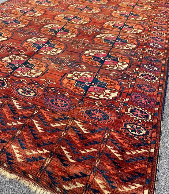 Antique Turkmen Tekke Bukhara 3'7 x 5'7