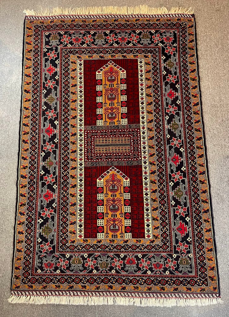 Afghan Baluch Jainamaz 4'0 x 6'1