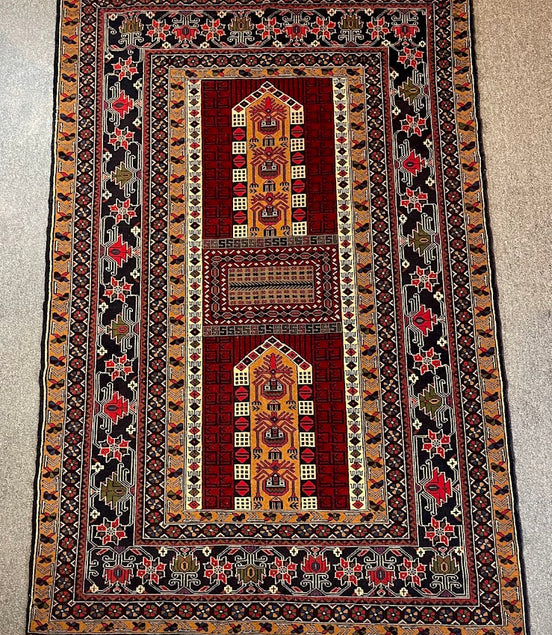 Afghan Baluch Jainamaz 4'0 x 6'1