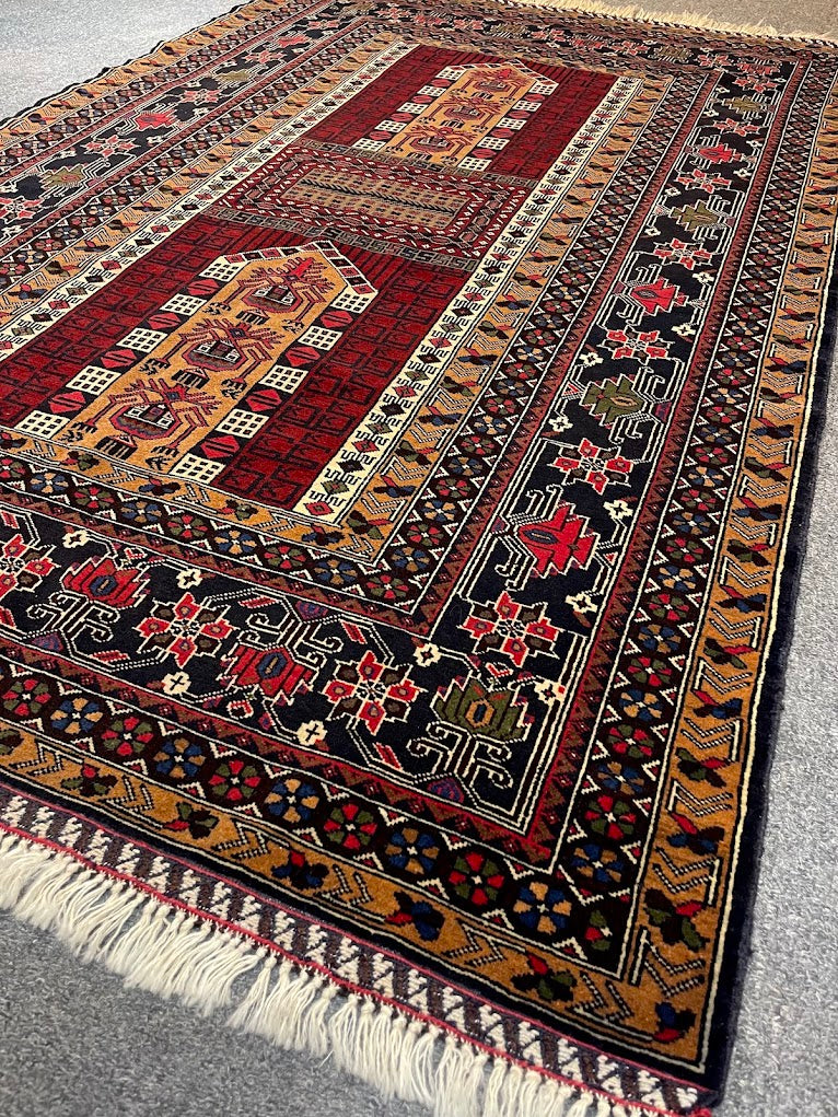 Afghan Baluch Jainamaz 4'0 x 6'1
