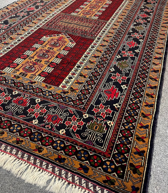 Afghan Baluch Jainamaz 4'0 x 6'1