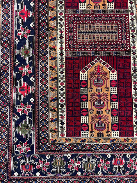 Afghan Baluch Jainamaz 4'0 x 6'1